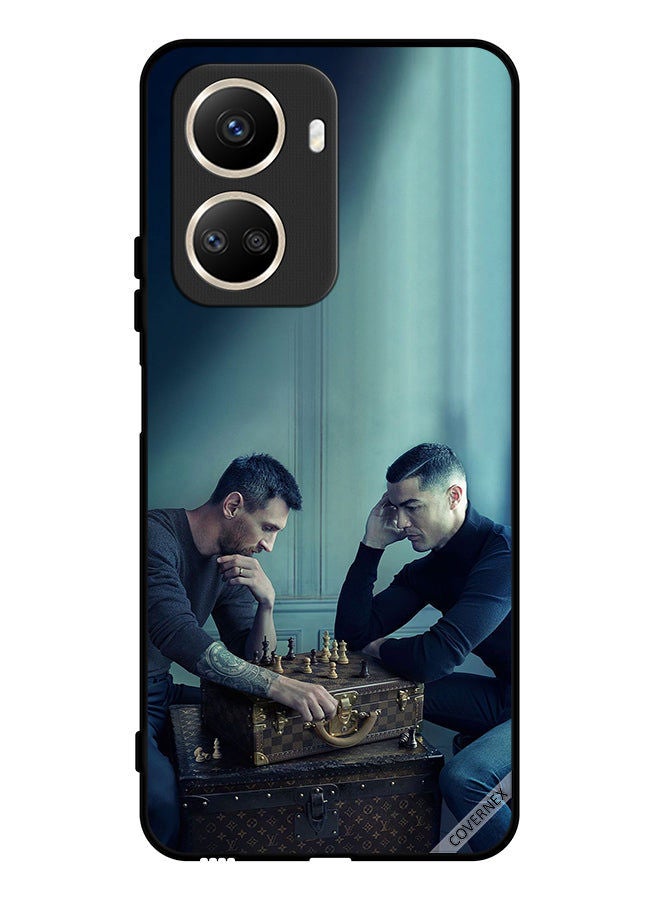 Covernex Protective Case Cover For Huawei nova 10 SE Messi Vs Ronaldo Play Chess - Image 1
