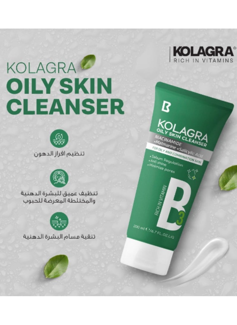 Kolagra Facial Wash Oily Skin 200 Ml - pzsku/Z35326928639852909FEAZ/45/_/1721725987/c60225b7-169f-4936-a349-f95fd681e275