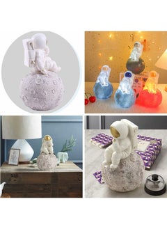 LKTOCAFT Paint Your Astronaut Lamp Art Craft Kits, Party Favors for Kids DIY Toys Night Light, Art Supplies Painting Kit for Kids Ages 6-12, Boys Girls Birthday Gift  - Image 2