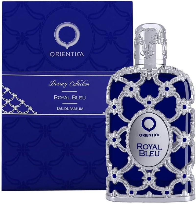Orientica مجموعة أورينتيكا الفاخرة رويال بلو أو دو بارفان - عطر خشبي حار للجنسين - 0.25oz ميني سبلاش - Image 3