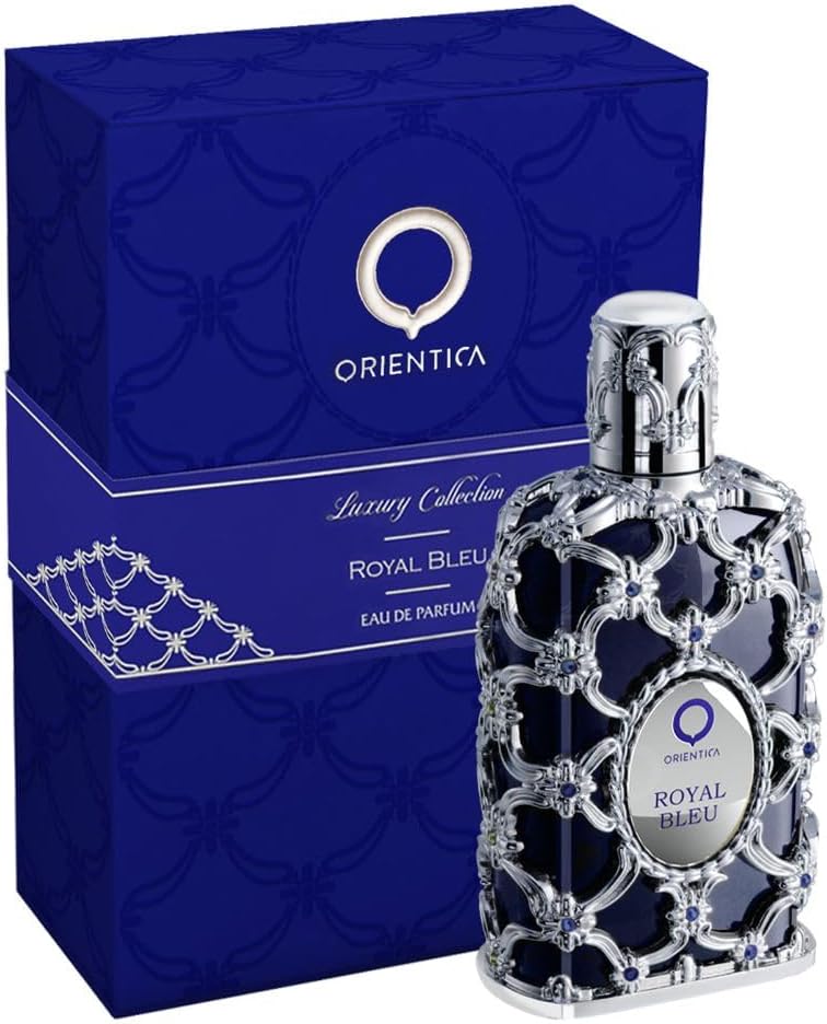 Orientica مجموعة أورينتيكا الفاخرة رويال بلو أو دو بارفان - عطر خشبي حار للجنسين - 0.25oz ميني سبلاش - Image 5