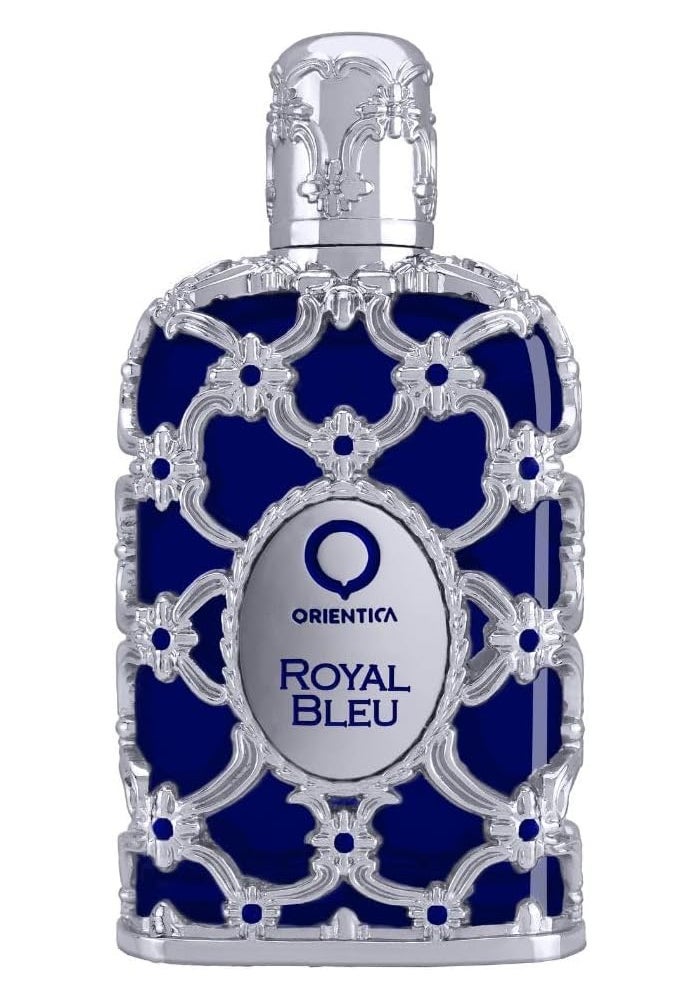 Orientica مجموعة أورينتيكا الفاخرة رويال بلو أو دو بارفان - عطر خشبي حار للجنسين - 0.25oz ميني سبلاش - Image 1