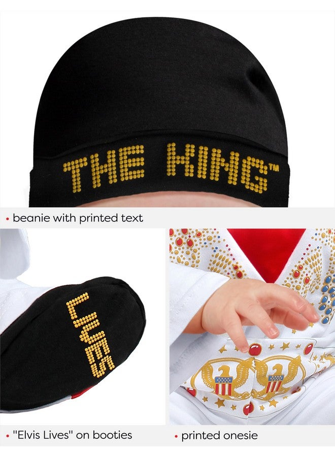 Rubies أزياء إلفيس للأطفال الرضع من روبي، مستلزمات حفلات، متعددة الألوان، 0-6 أشهر، الولايات المتحدة - Image 3