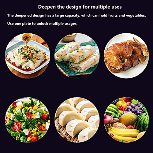 Plplaaoo Stainless Steel Roasting Pan with Rack –Nonstick Rectangular Roasting Pan and Rack Set,Roaster with Grill Set for Turkey Chicken Baking, Oven & BBQ Use (10.4x8x2IN) - Image 2