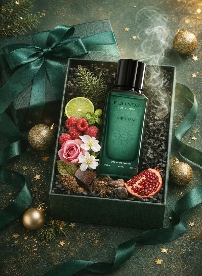 Hermoso مجموعة إكوينوكس فيريديان ١٠٠ مل | عطر فاخر للرجال والنساء بنفحات فاكهية ومسكية | عطر للجنسين يدوم طويلًا | عطر أو دو برفيوم - Image 4