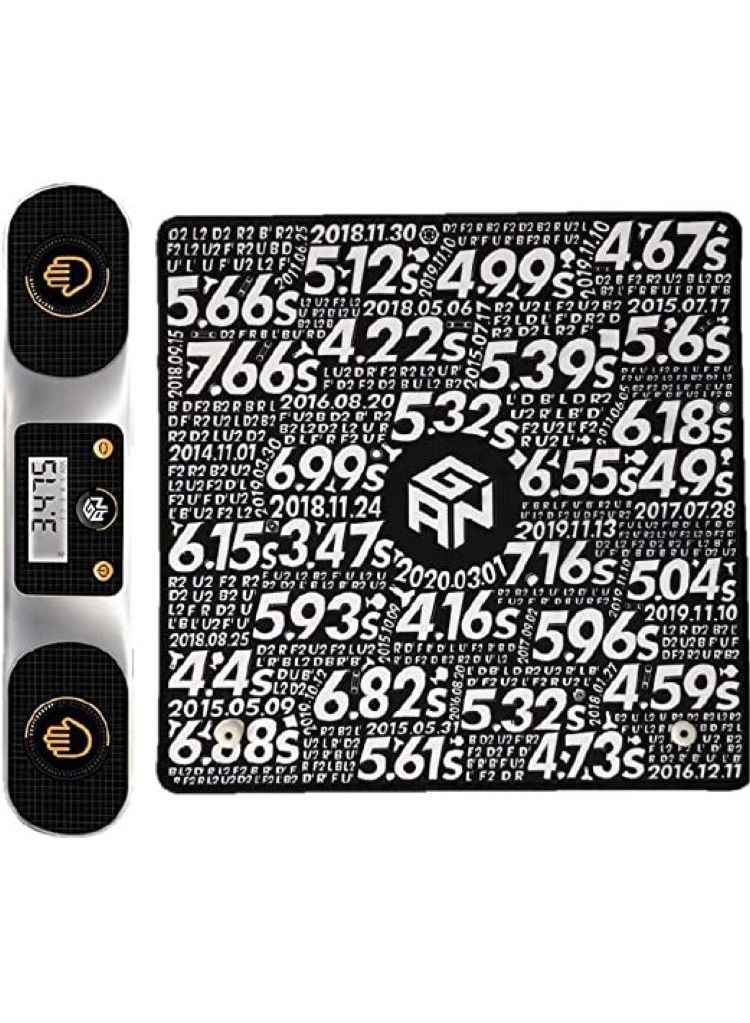 GANCUBE Gan Smart Timer Silver & Mat Set For Speedcube - Image 1