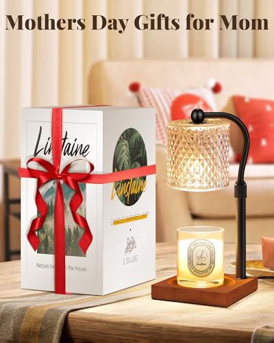 Linstaine 2 Pack Candle Warmer Lamp with Timer Dimmer Adjustable Height, Birthday Housewarming New Home Decor Gifts for Women, Electric Wax Warmer for Jar Candles - Image 2