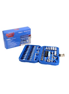 BOSS LIFE STYLE 53 Piece Compact And Convenient Quick Ratchet Sleeve Auto Repair Tool Set  - Image 5