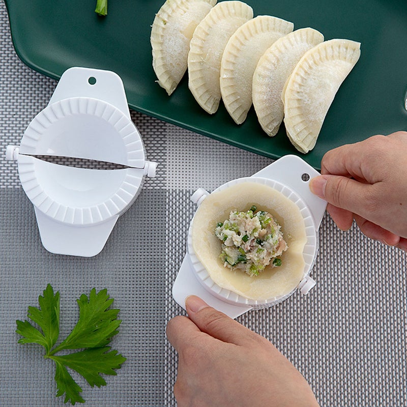 3pcs Dumpling Dough Presser Reusable Kitchen Dumpling Maker Dumpling Making Device - Image 3