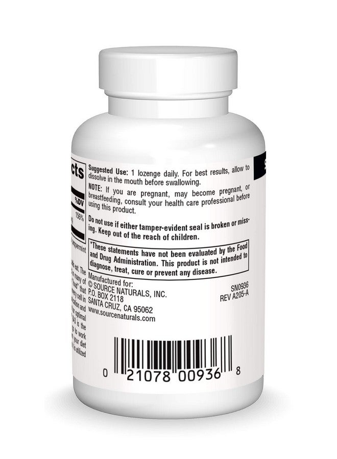 Source Naturals Coenzymated B3 25Mg 30 Lozenges - Image 3