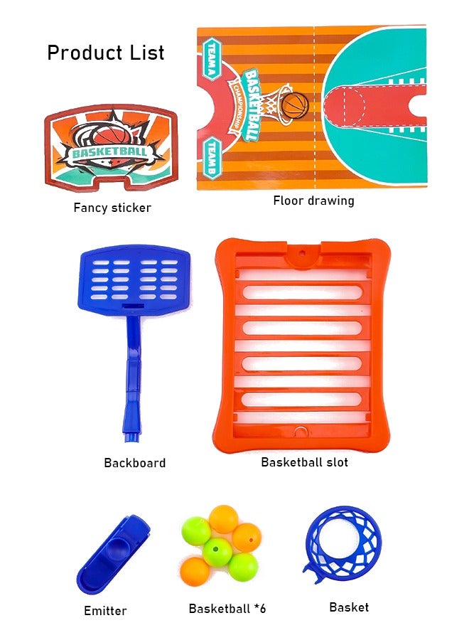 Basketball Table Game, Desktop Board Game, Indoor Basketball Sports Game, Indoor Basketball Sports Game for Kids Adults - Image 3