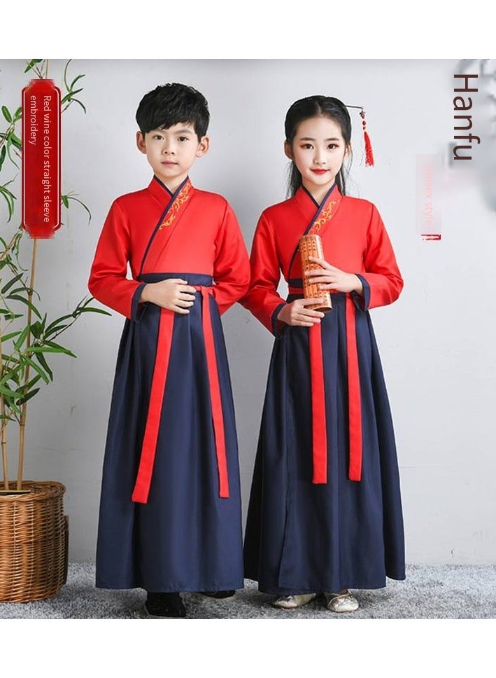 general Traditional Girl's Ancient Hanfu Costume - Elegant Princess Performance Dress for Stage, Cosplay & Cultural Events - Image 1
