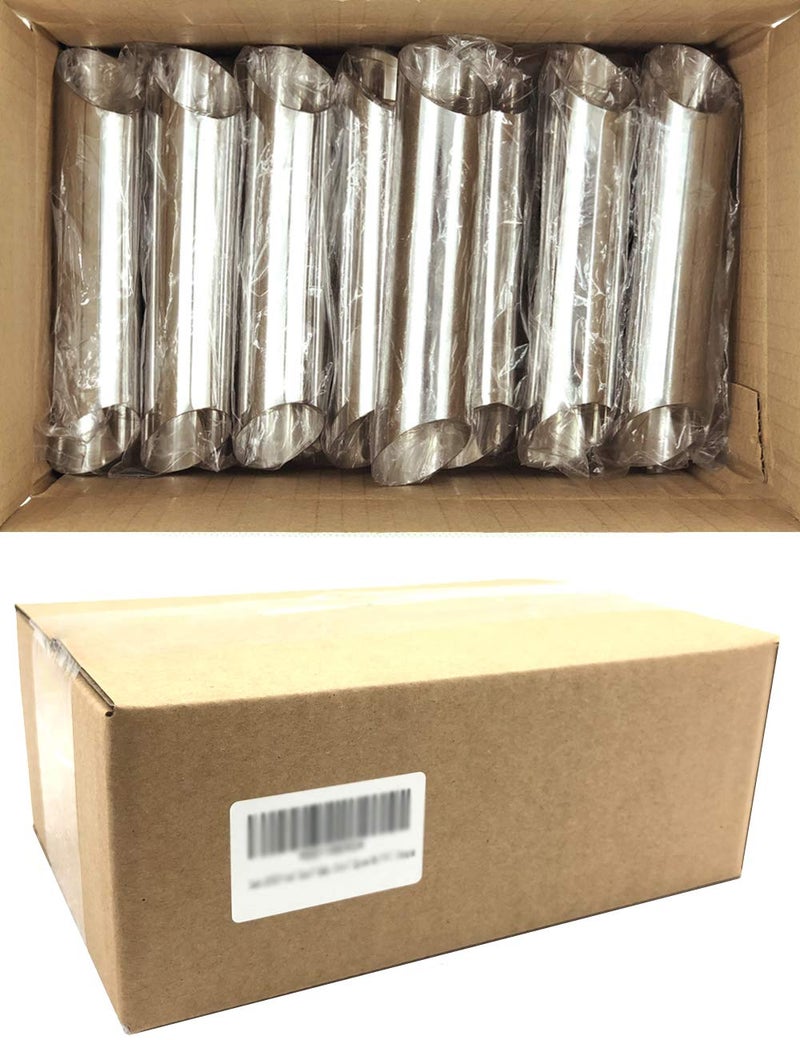 Euicae Cannoli Tubes  5 Inch Large Stainless Steel Cannoli Forms Non-Stick Cream Horn Danish Pastry Molds For Croissant Shell Cream Roll Pack Of 15 - Image 2