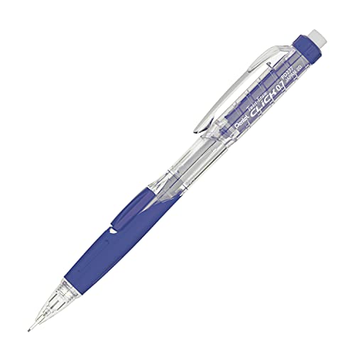 Pentel TwistErase Click Mechanical Pencil 07mm Assorted Blue Barrel Colors Color May Vary Box of 12 PD277TC - Image 3