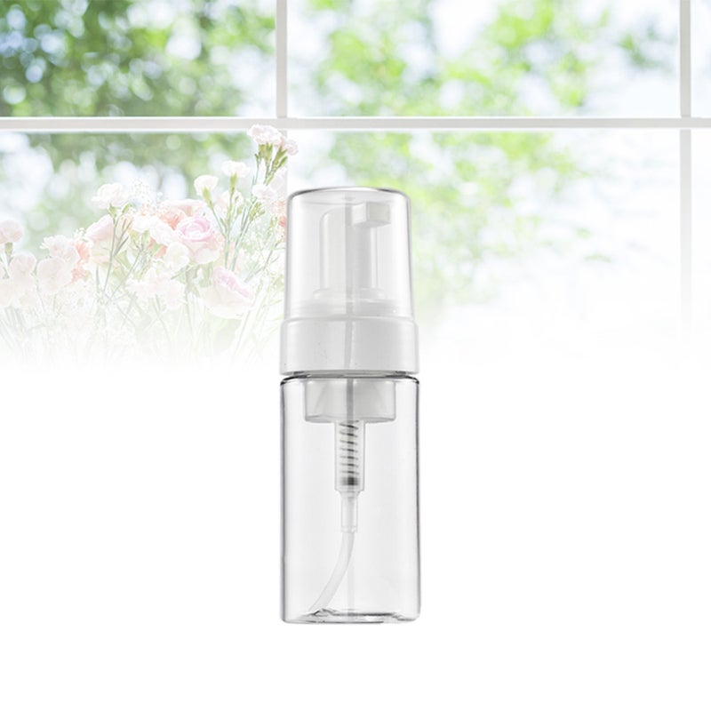 4 Pcs Plastic Foam Dispenser Bottles Foam Pump Dispenser Reusable Empty Bottles Refillable Traveler Foam Containers (100ml) - Image 4