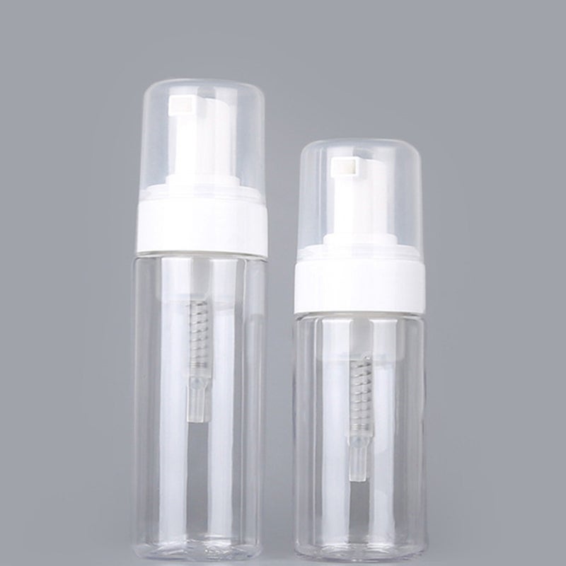 4 Pcs Plastic Foam Dispenser Bottles Foam Pump Dispenser Reusable Empty Bottles Refillable Traveler Foam Containers (100ml) - Image 2