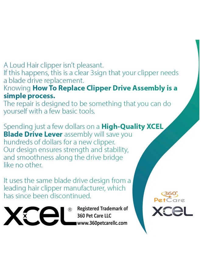 شفرة بديلة لذراع تجميع محرك AGC Pro لماكينة قص شعر الحيوانات الأليفة (عبوة واحدة) - Image 4