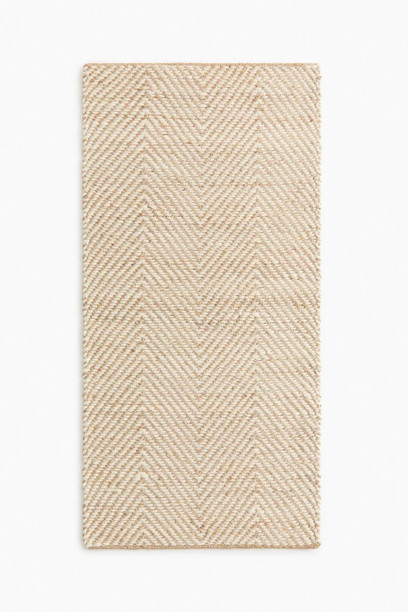 H&M Wool-blend herringbone runner rug
