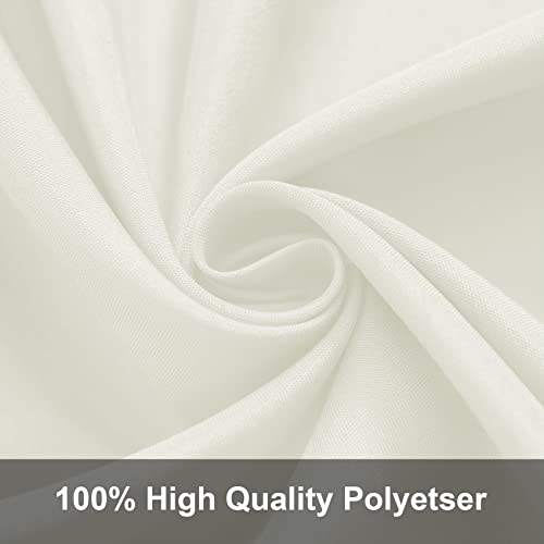 Joccun 8X10FT Ivory Backdrop Background for Photography,Polyester Backdrop Curtain Background Screen for Photography,Photoshoot,Video Recording,Studio(8X10ft,Ivory) - Image 3