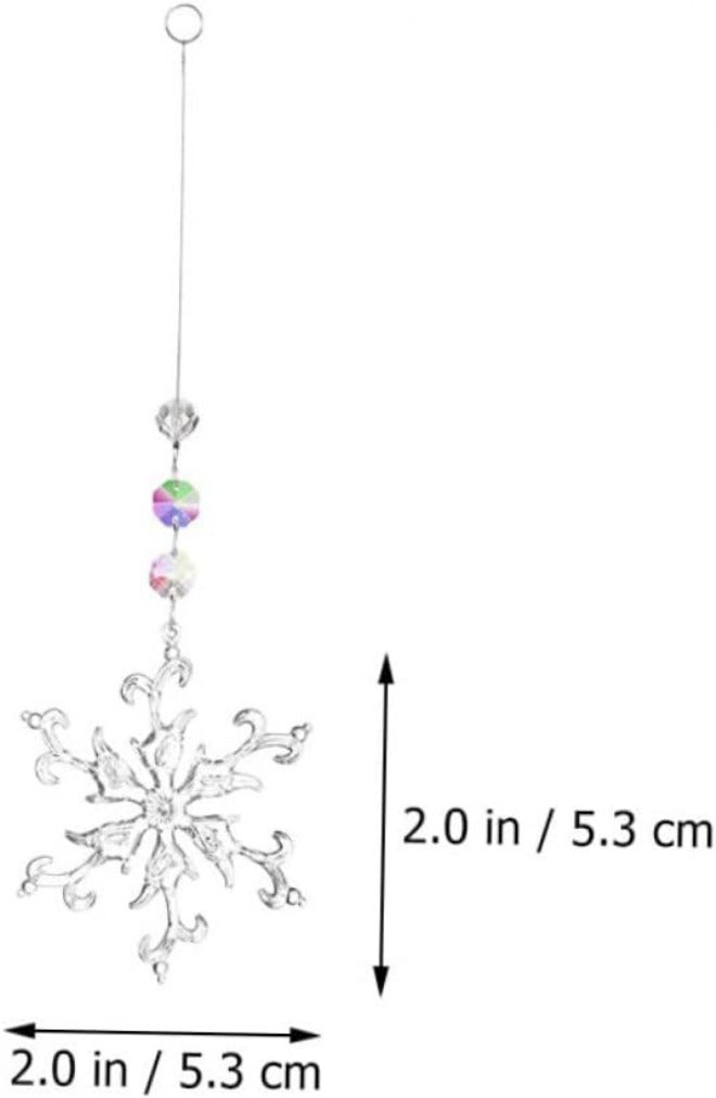 10-Piece Crystal Sun Catchers for Indoor Windows and Garden Decoration Hanging Ornaments for Christmas Tree and Parties Stylish Home and Balcony Decor - Image 2