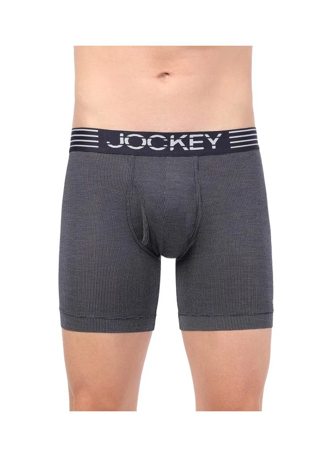 جوكي Jockey MM06 Men Microfiber Mesh Elastane Stretch Sports Boxer Brief with Stay Dry Technology