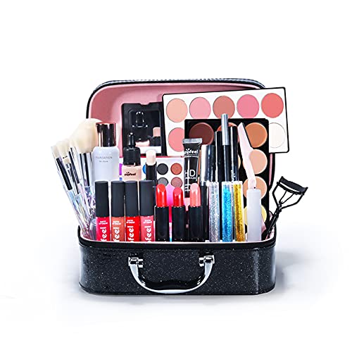 FantasyDay All-in-one Holiday Make up Gift Set | Makeup Kit for Women Full Kit Essential Starter Bundle Include Eyeshadow Palette Lipstick Blush Foundation Concealer Face Powder Mascara Lipgloss Brush - Image 4