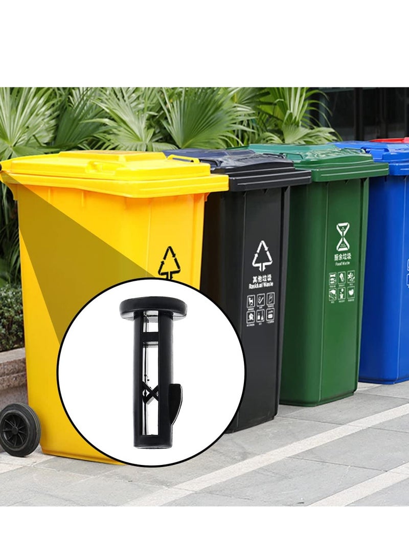 Excefore Wheelie Bin Lid Hinge Pins, 6 Pcs  Outdoor Bin Lid Pin Fixings Plastic Bin Lid Pins for Wheelie Trash Bins, 240L Household and Commercial Wheelie Trash Bins - Image 5
