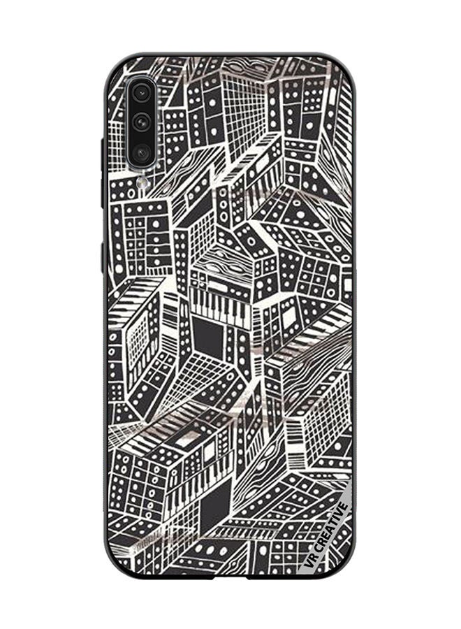 VR CREATIVE Protective Case Cover For Samsung Galaxy A50/A50s Layer Design Multicolour - Image 1