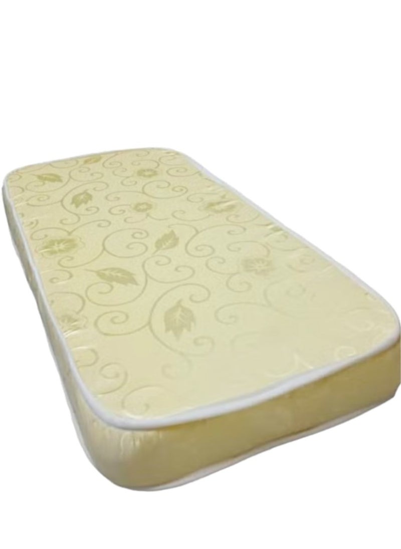 Alalamia High Quality Floral Design Baby Cot Foam Mattress 110 X 60 X 10 CM For Kids  - Image 2