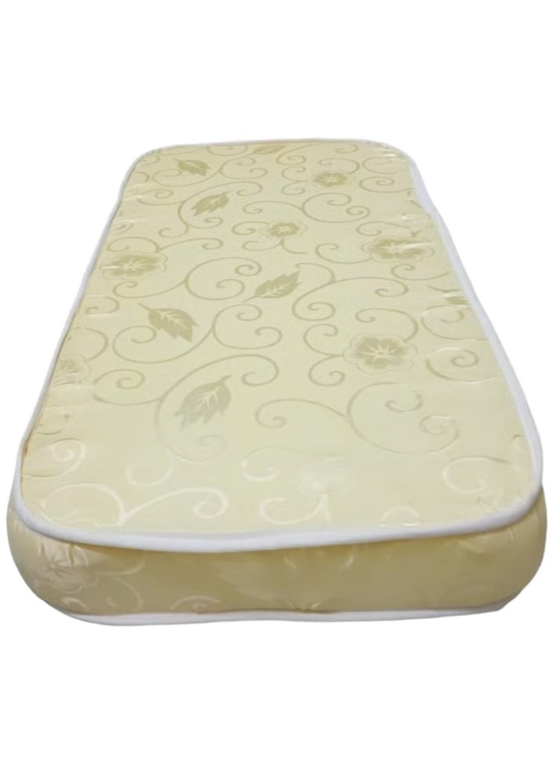 Alalamia High Quality Floral Design Baby Cot Foam Mattress 110 X 60 X 10 CM For Kids  - Image 3