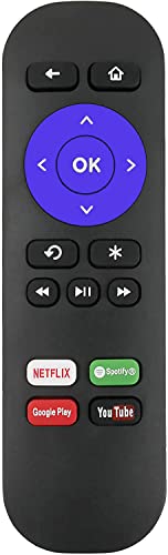 Elekpia Remote Control Compatible with Roku 1, Roku 2, Roku 3, Roku 4, (HD, LT, XS, XD), Roku Express, Premiere 3900RW 3910RW 4620RW 3700RW 3710RW 3710XB 3900XB 4620XB 3930X - Image 1