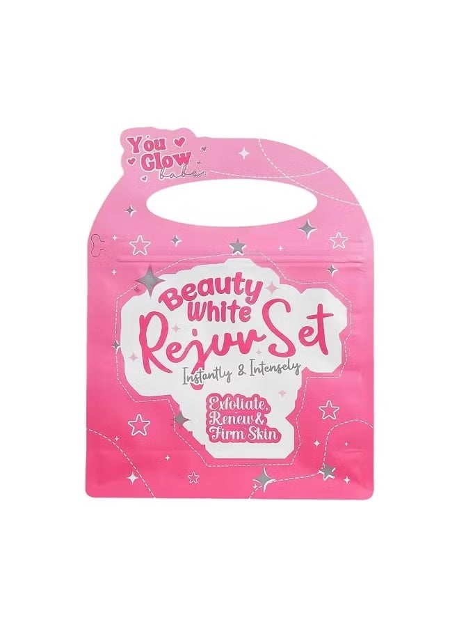 You Glow Babe Beauty White Rejuv Set – Complete Exfoliating & Renewing Skincare Kit for Smooth & Glowing Skin - Image 1
