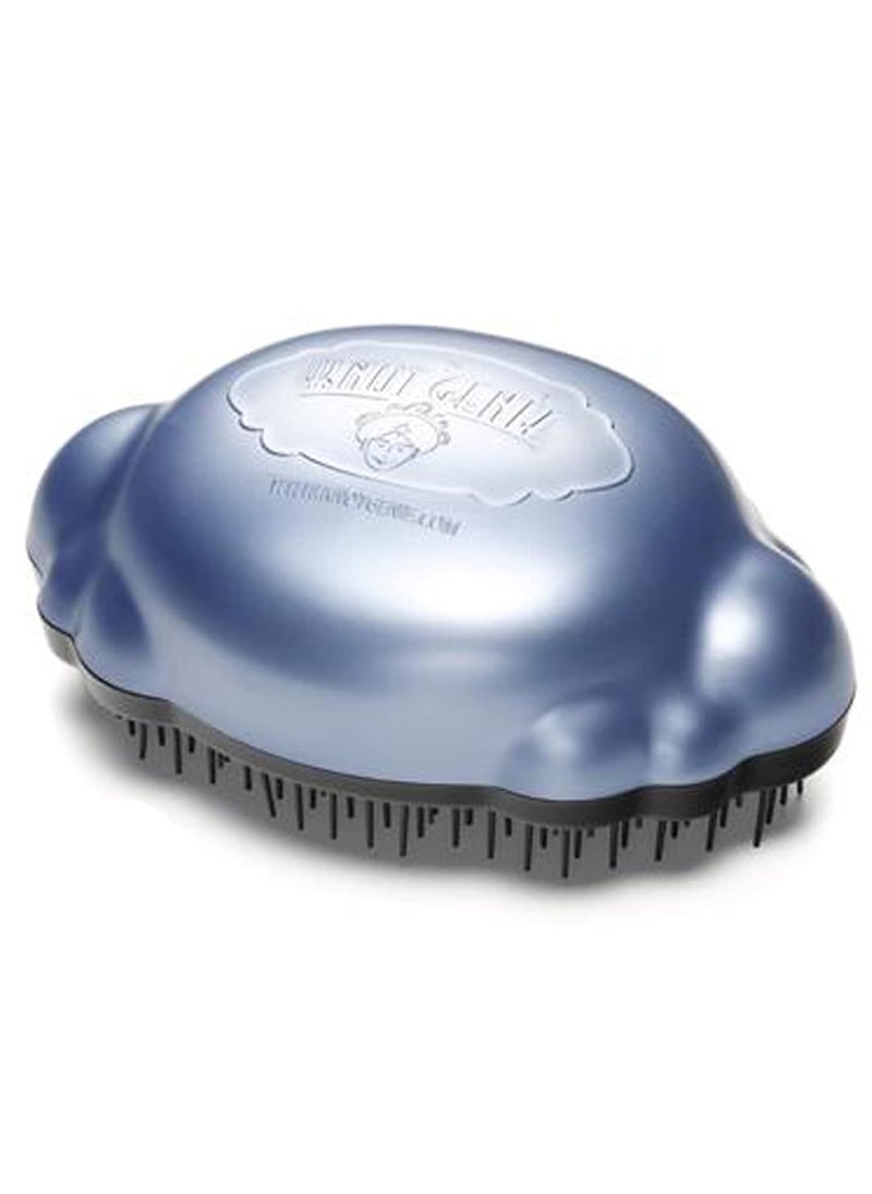 knot Genie Knot Genie Teeny Detangling Hair Brush for Kids Blue Skies  Perfect Detangling Brush for Curly Hair Gently Separate Tangles Leaves Hair Smooth and Shiny  The Pain Free Knot Detangler 
