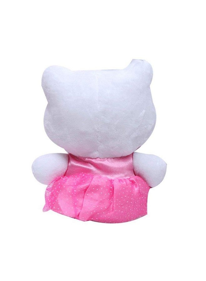 Tickles Tickles Soft Cute Hello Kitty Soft Stuffed Plush Animal Toy for Kids (Color: Pink & White Size: 15 cm)  - Image 2