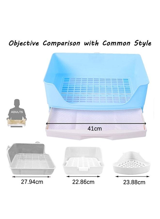 Neostyle Neostyle Large Rabbit Litter Box Blue  - Image 2