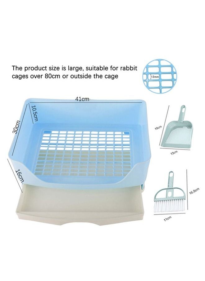 Neostyle Neostyle Large Rabbit Litter Box Blue  - Image 3