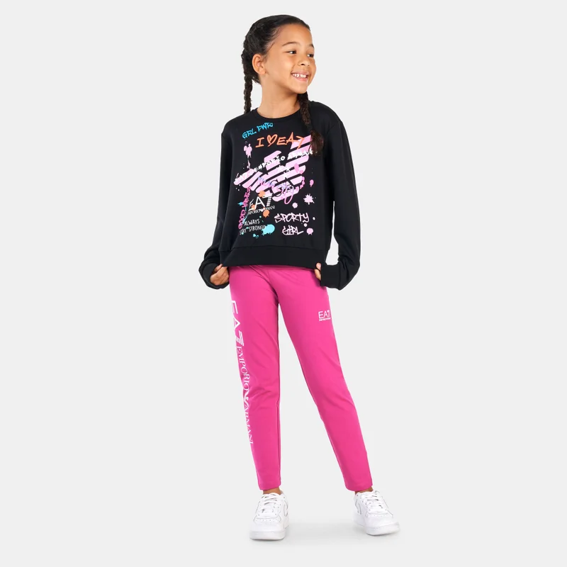 EA7 Emporio Armani Kids' Train Series Graphic Sweatshirt