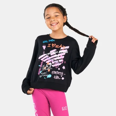 EA7 Emporio Armani Kids' Train Series Graphic Sweatshirt