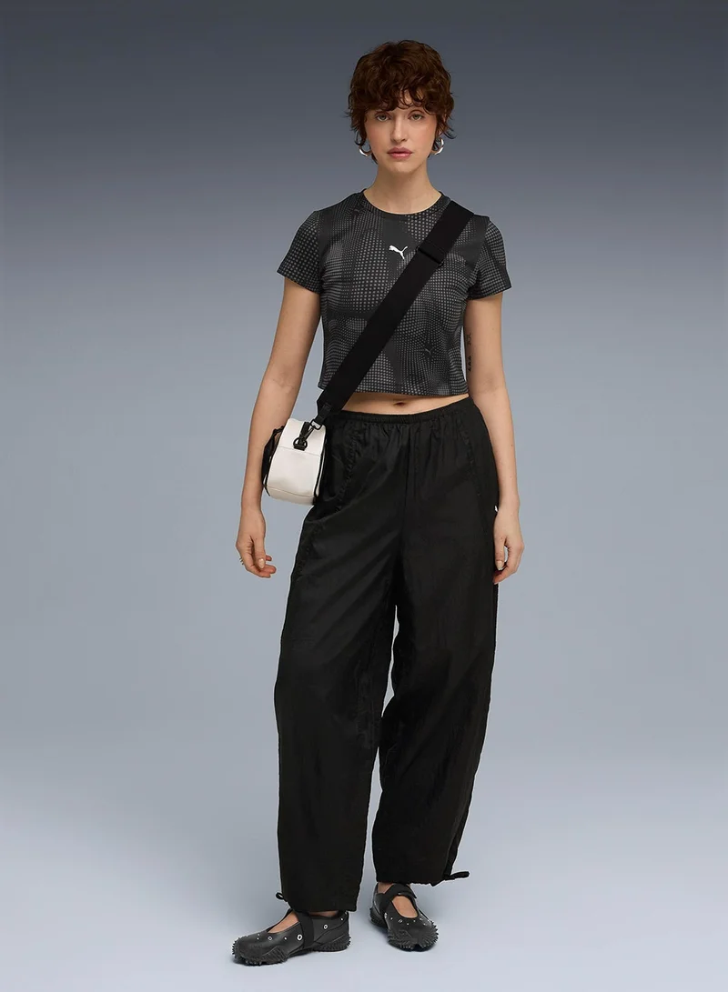 PUMA puma black Dare To Oversized Ruched T-Shirt for Women | Best Price UAE