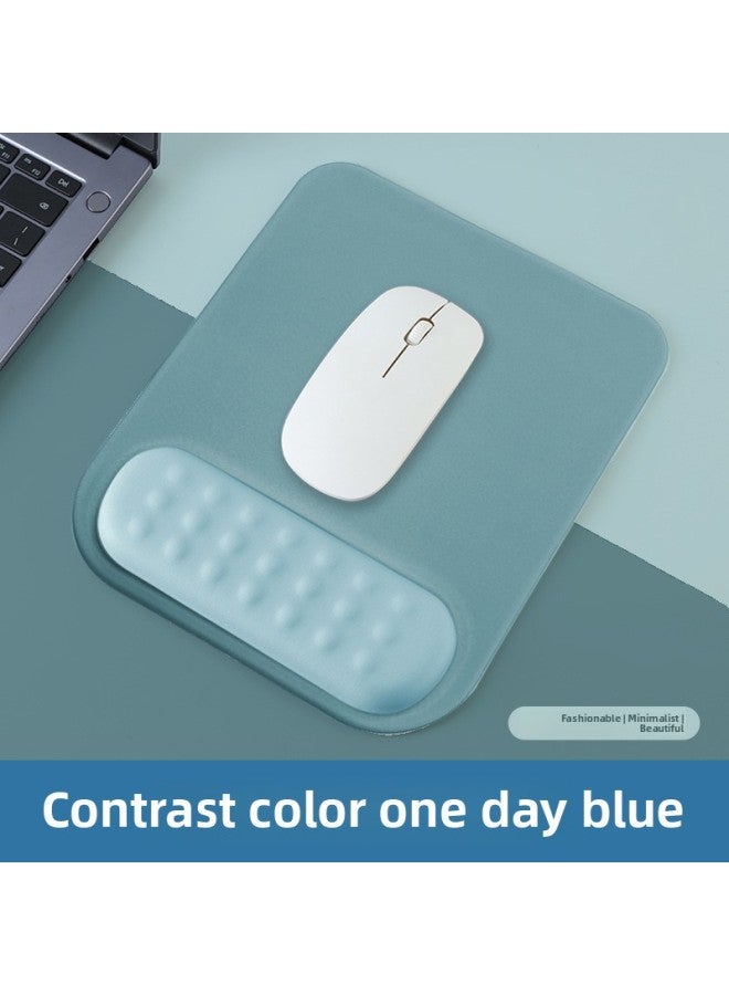 Loquat Mouse Pad Wrist Guard Mouse Pad Wrist Guard Girls Wrist Rest Hand Rest Pad Mouse Pad Wrist Pad Wrist Pad Customization-Color:Wrist Protection 【sky Blue】 Raised Dot Massage Feeling