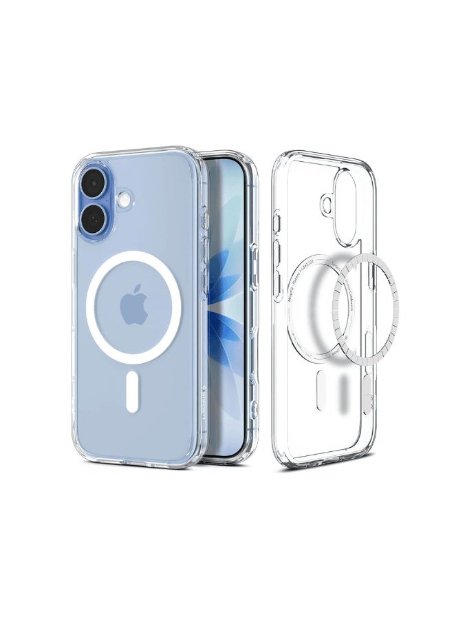 جراب KEEPHONE شفاف مغناطيسي لهاتف iPhone 17