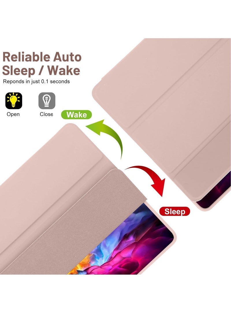 Gravity Case for Samsung Galaxy Tab A9+ / A9 Plus 11 Inch 2023 – Thin Folio Stand Tablet Protective Case | Multi-Angle Viewing | Auto Wake/Sleep Function | Lightweight, Slim & Durable Design | Pink - Image 3