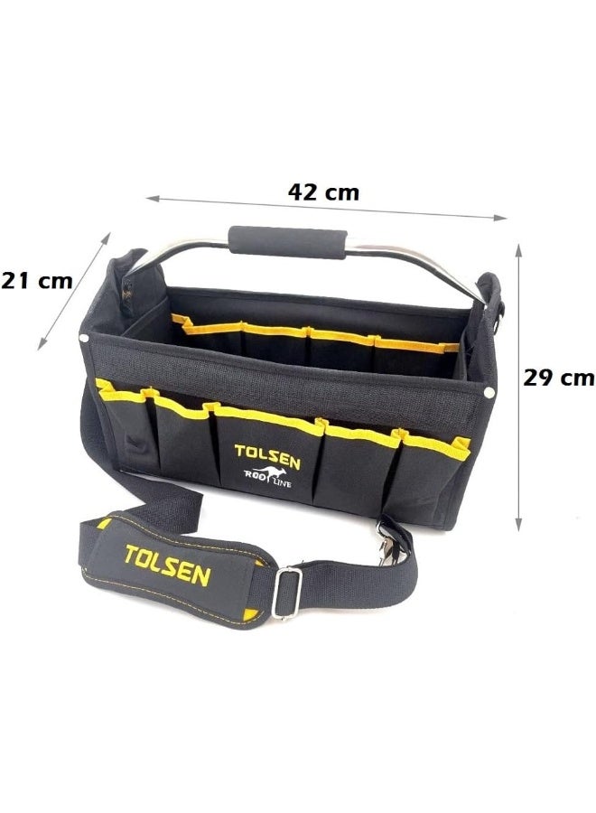Tolsen Tool bag 430 mm foldable - Image 3