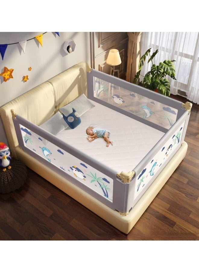 Generic Safety Bed Rail 200 cm only 1 side code(F200)  - Image 3