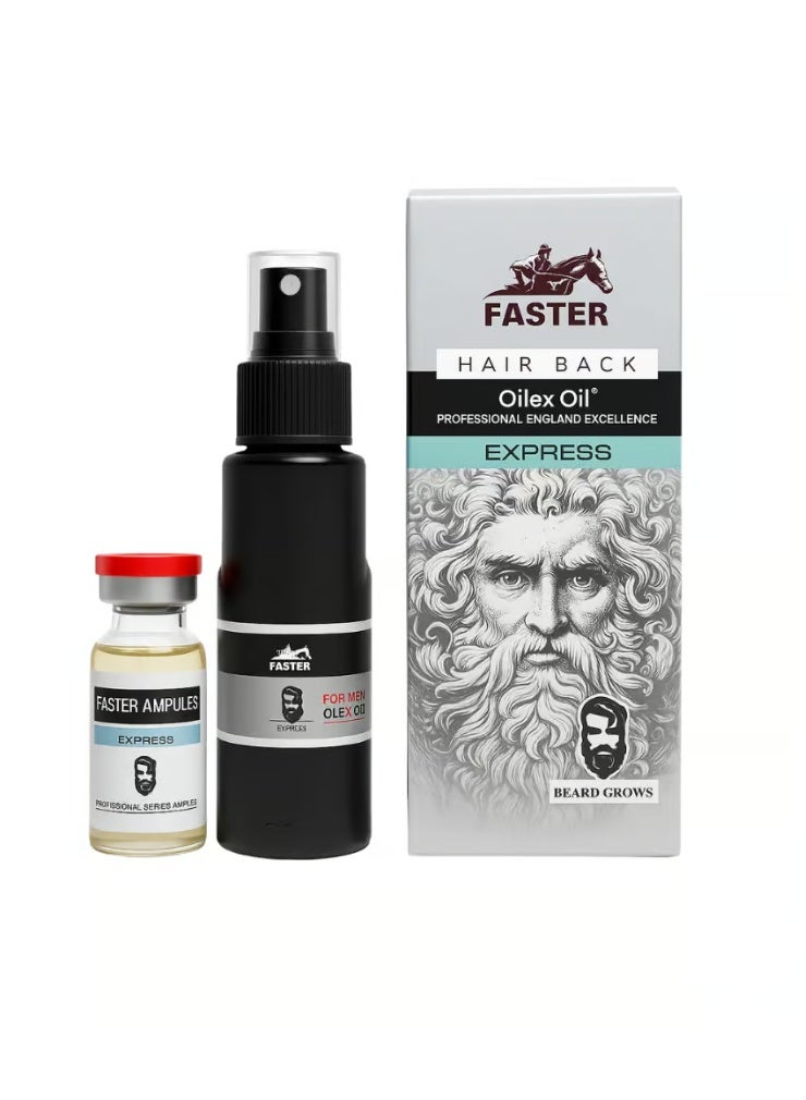 FASTER Hair Back Oilex Oil Caffeine Extract 100ML