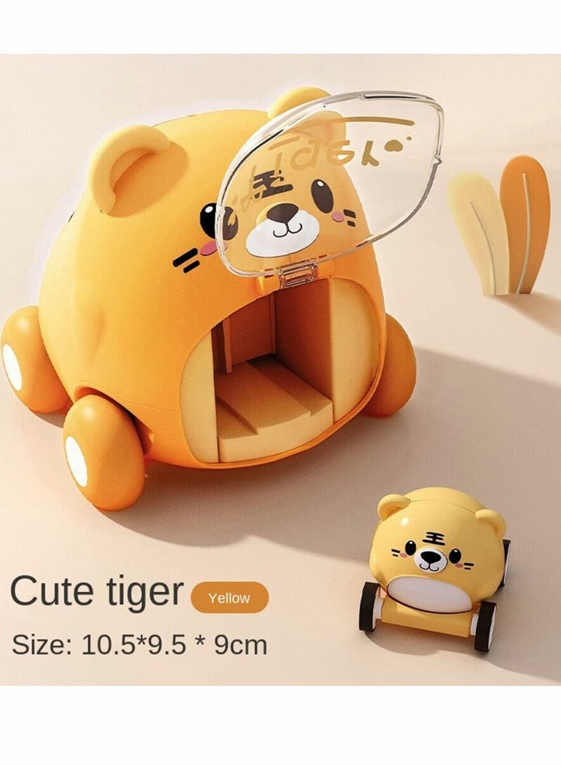 Excefore Car Toys for Kids, Ejection Inertial Car Pull Back Toy - Image 3