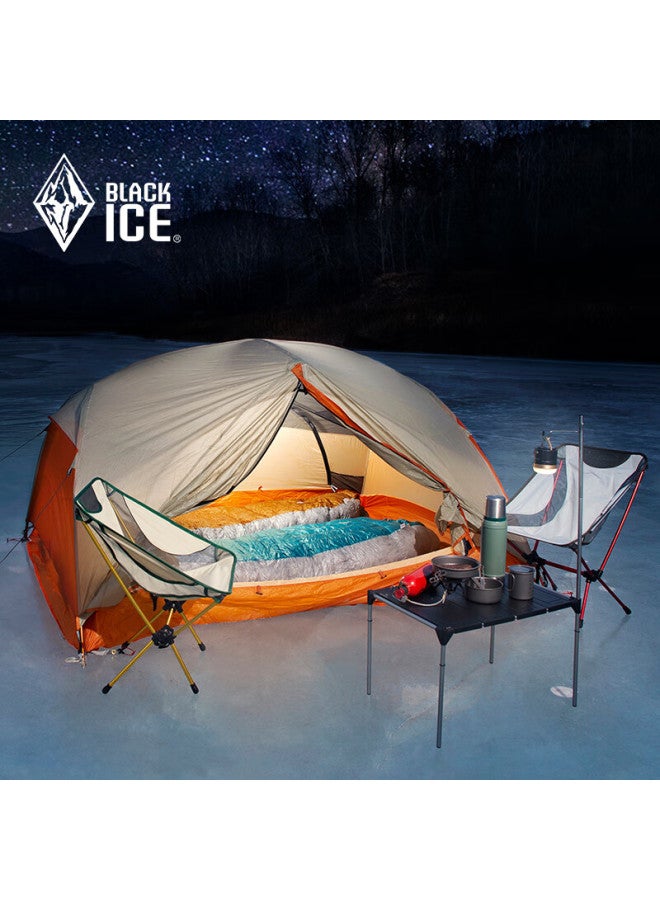 Black Ice Blackice Z Series Lightweight Mummy-style Goose Down Sleeping Bag Camping Sleeping Bag Z400 / Gold / L - Image 5