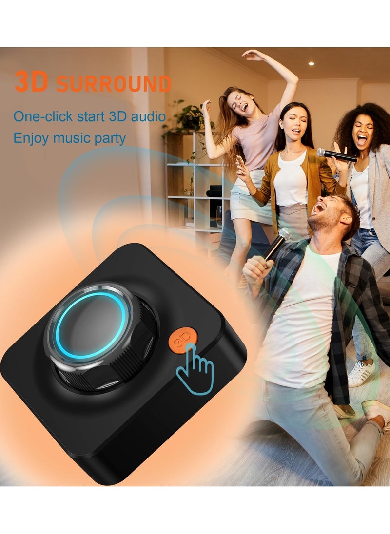 Bluetooth Audio Receiver Adapter, Bluetooth 5.1 Audio Receiver Adapter, 3D Surround Stereo Audio Receiver for Sound System/Phones/Tablets/Headphone, Low Latency Bluetooth Audio Adapter Receiver - Image 4