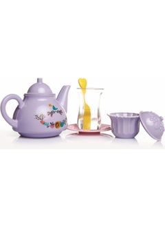 BIRLIK OYUNCAK Birlik Toy Toy Tea Time Slim Waist Tea Set Toy  - Image 4