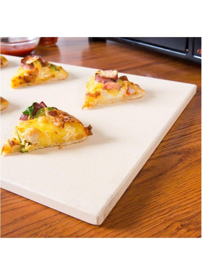 حجر بيتزا مربع للشواء والخبز من الكورديريت - درجة حرارة عالية - صينية خبز بمواصفات: 265*255*8 مم - Image 2